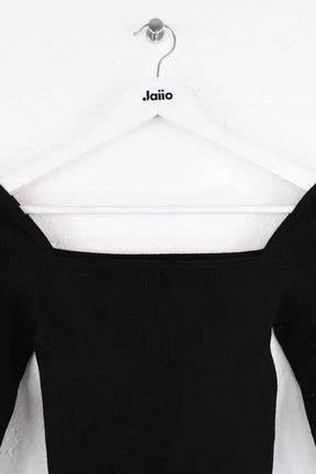 Top Mirae Paris Charlotte Noir en Viscose
