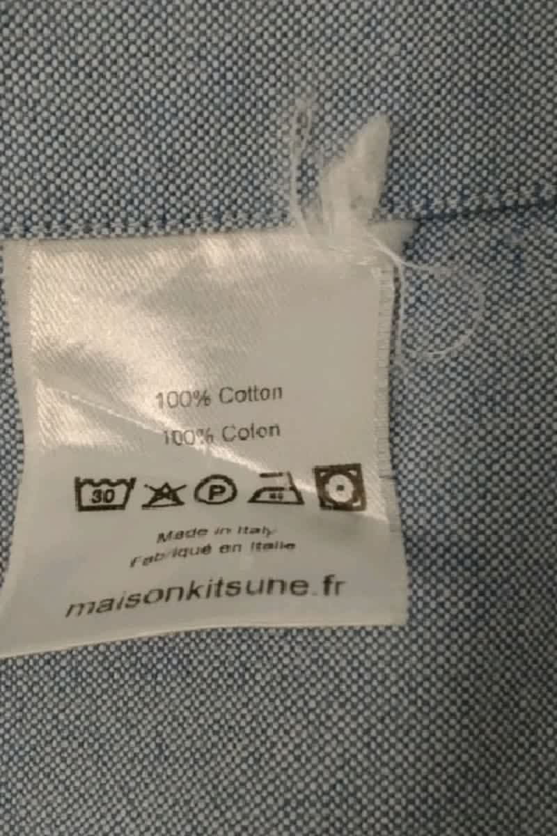 Chemise Kitsuné  Bleu