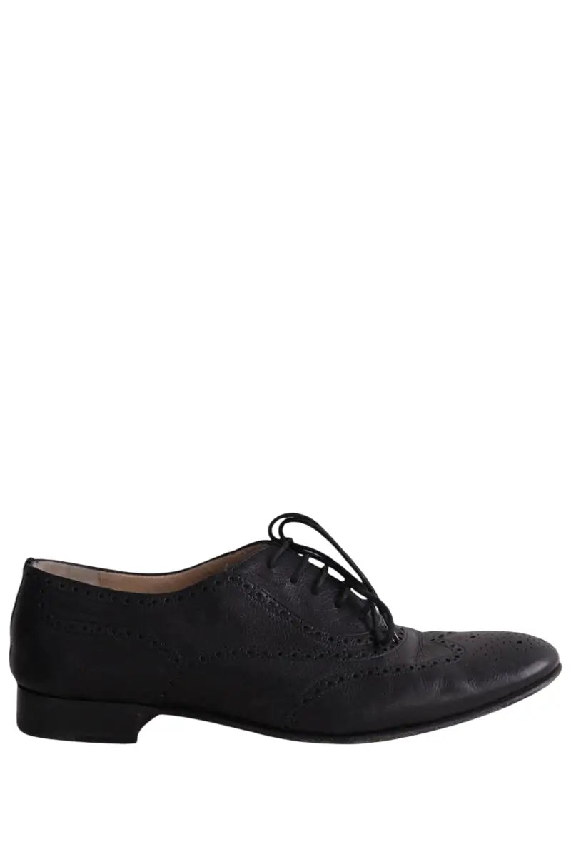 Chaussures à lacets Fratelli Rossetti Noir en Cuir, taille 38 - Seconde Main