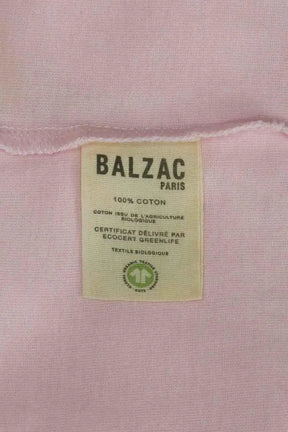 T-shirt Balzac Rose en Coton