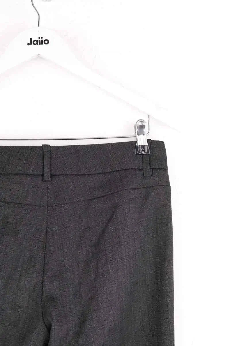 Pantalon droit Theory Anthracite en Laine