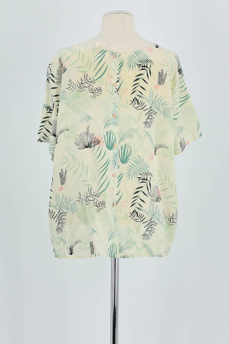 T-shirt Des Petits Hauts  Jaune