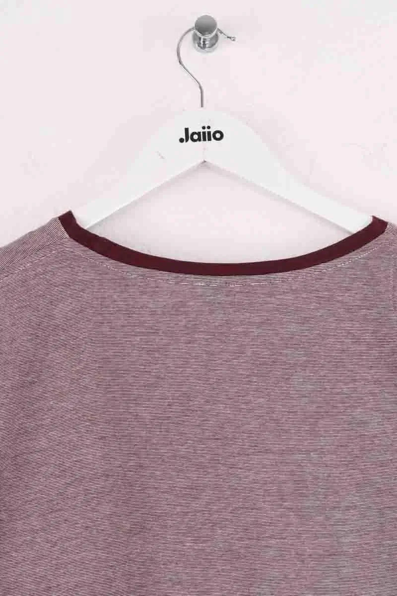 T-shirt APC Bordeaux en Coton
