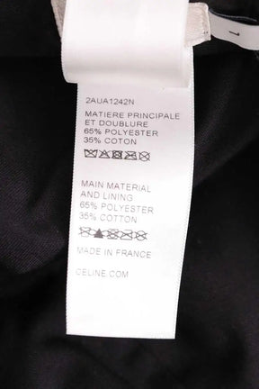 Casquette Celine Noir en Coton