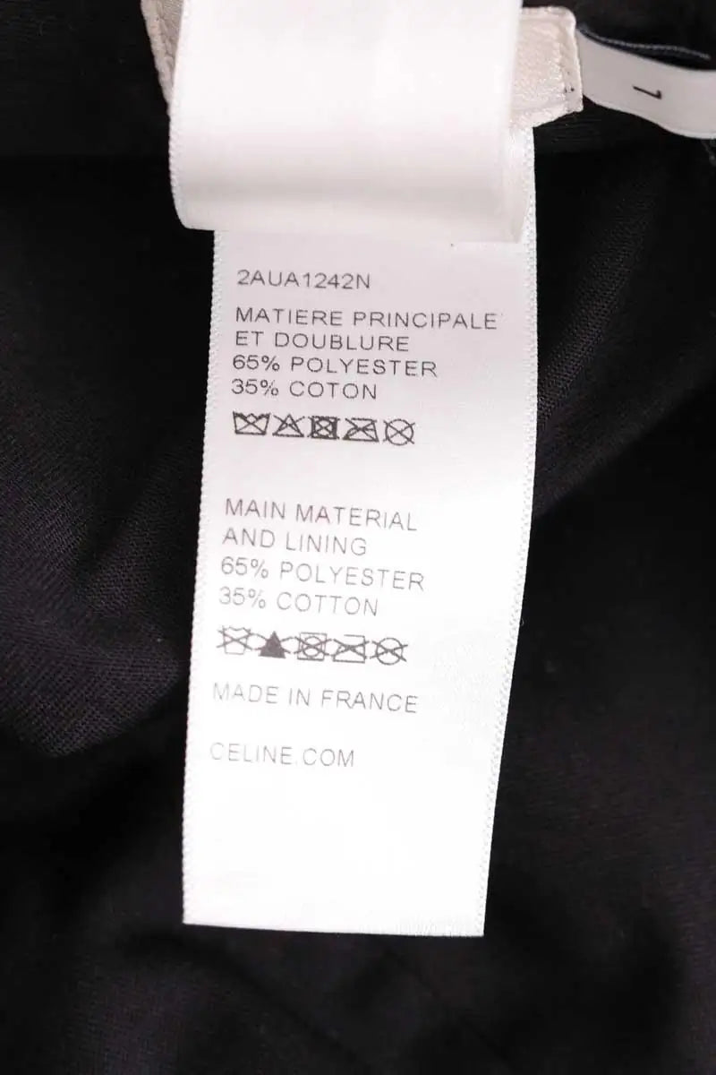 Casquette Celine Noir en Coton