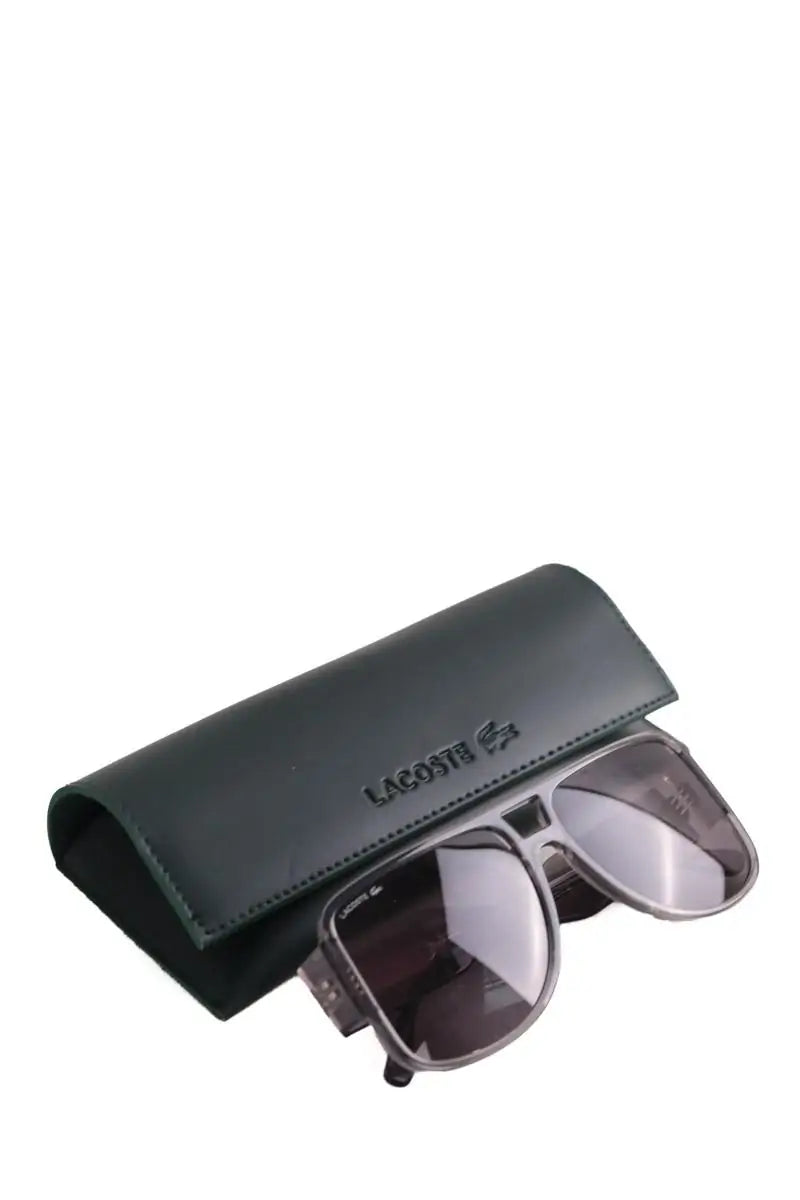Lunettes de soleil Lacoste Anthracite en Plastique