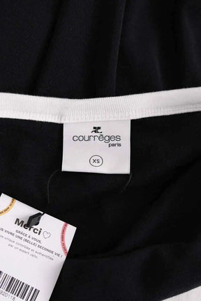 Robe Courrèges Noir en Coton