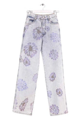 Jean droit Sandro Bleu en Coton, taille S - Seconde Main