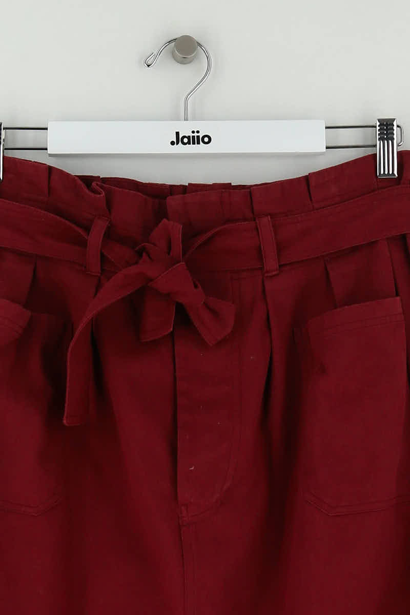 Jupe Antik Batik  Rouge