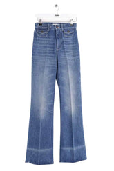 Jean bootcut Chloé Bleu en Coton, taille S - Seconde Main