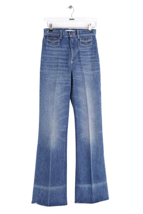 Jean bootcut Chloé Bleu en Coton, taille S - Seconde Main