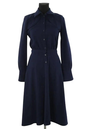 Robe Bash Marine en Polyester, taille XS - Seconde Main