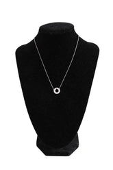 Collier Dinh Van Cible Argent en Or blanc - Seconde Main