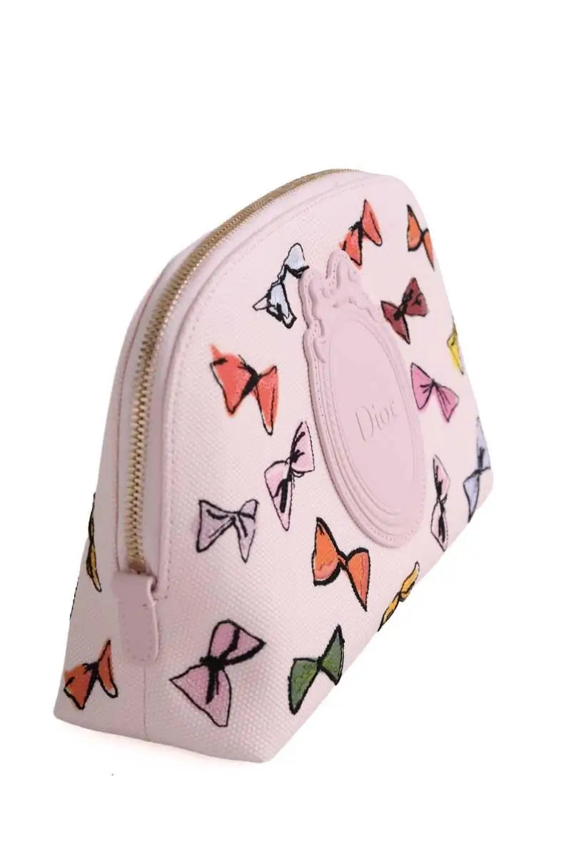 Trousse de Toilettes Dior Rose en Tissu