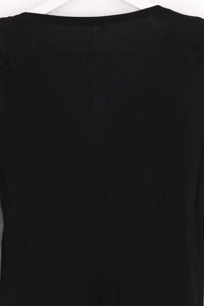 Robe Maje Noir en Soie