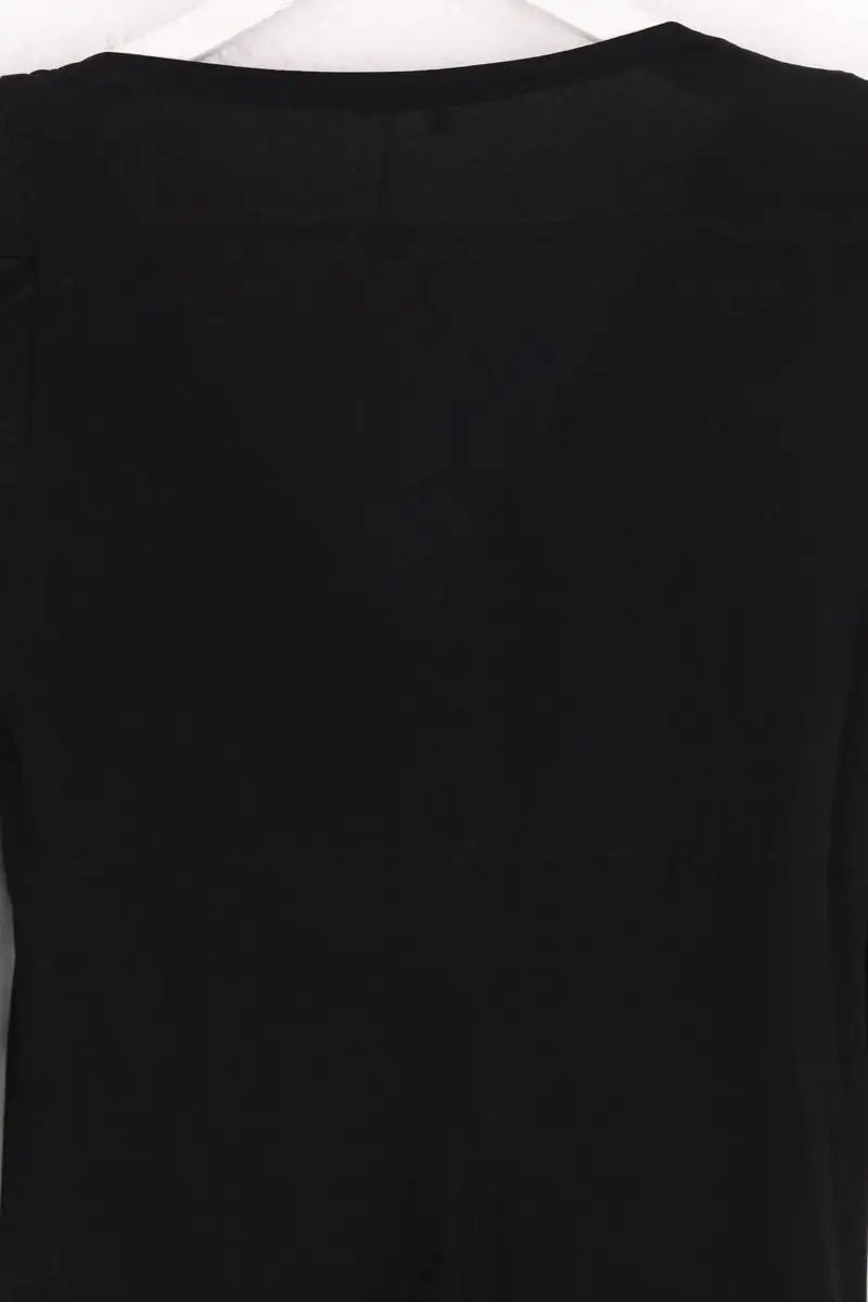 Robe Maje Noir en Soie