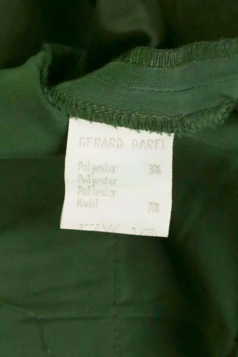 Pantalon Gerard Darel Vert en Viscose