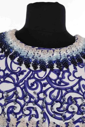 Robe Manoush Bleu en Coton