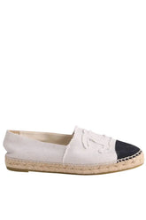 Espadrilles Chanel Beige en Tissu, taille 41 - Seconde Main
