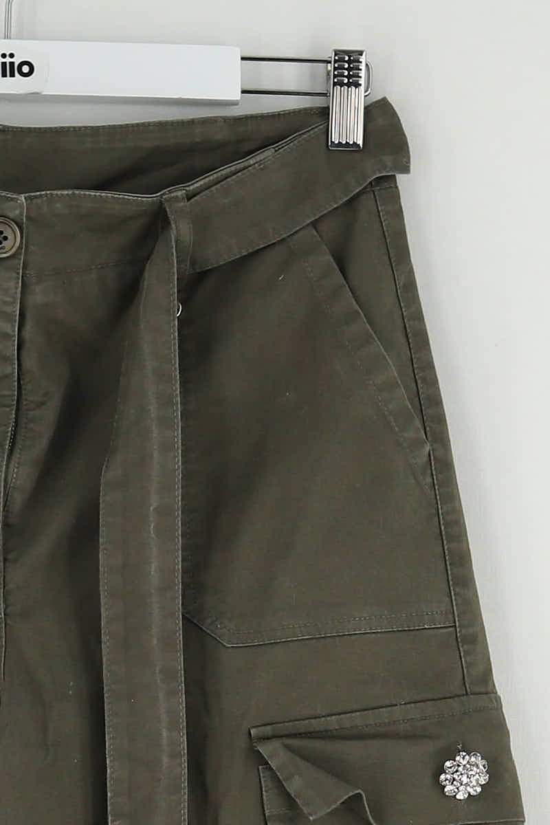 Pantalon large Liu Jo  Kaki