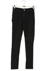 Jean slim Sézane Noir en Coton, taille XS - Seconde Main