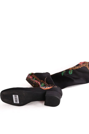 Bottes La DoubleJ Noir en Tissu