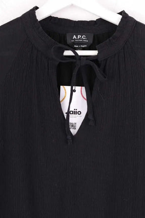 Robe APC Noir en Coton