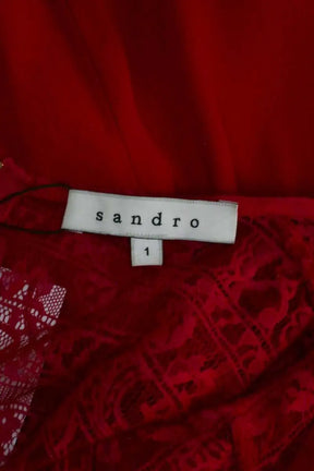 Robe Sandro Rose en Viscose