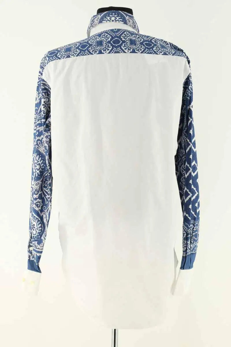 Chemise Etro Bleu en Coton