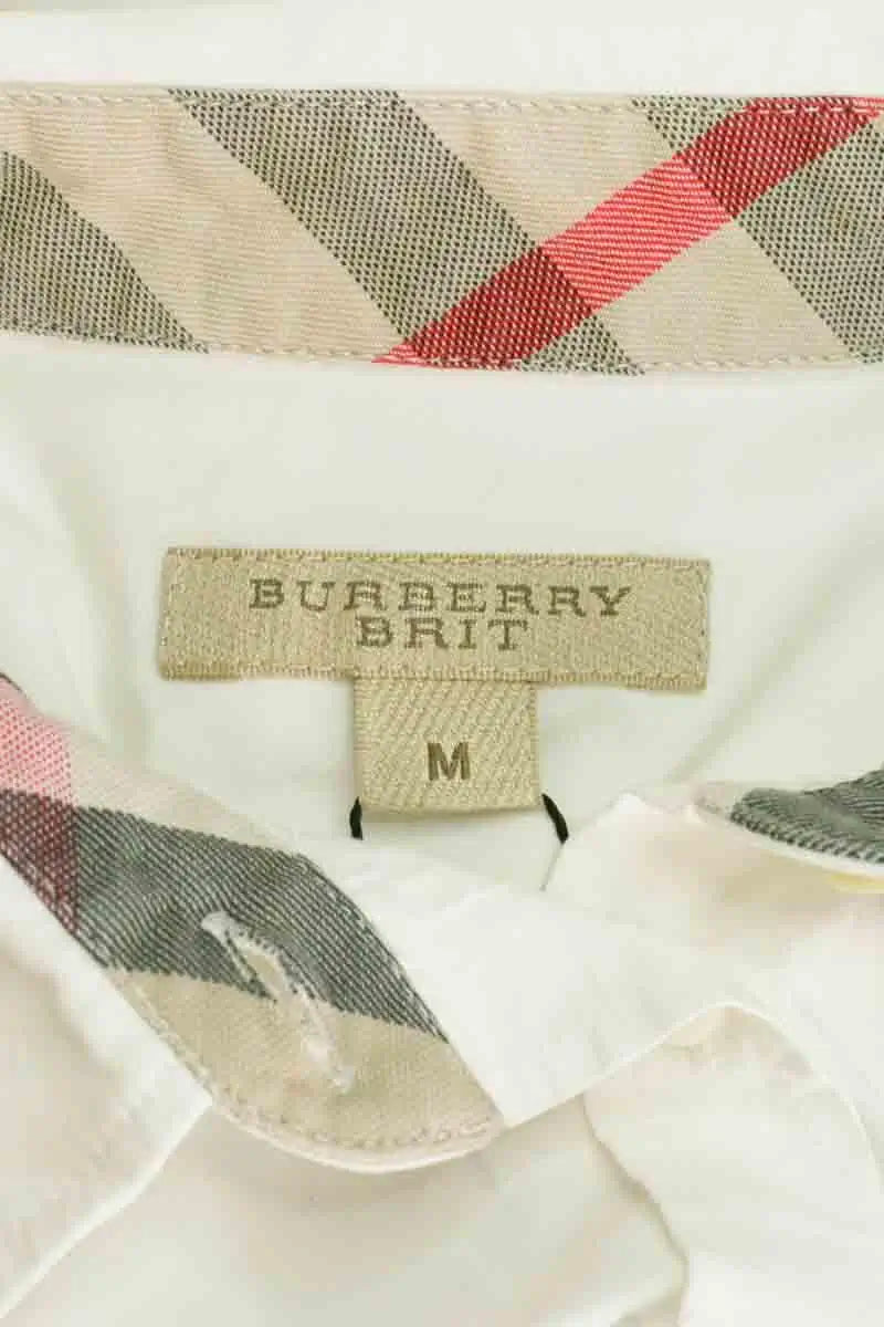 Chemise Burberry Blanc en Coton