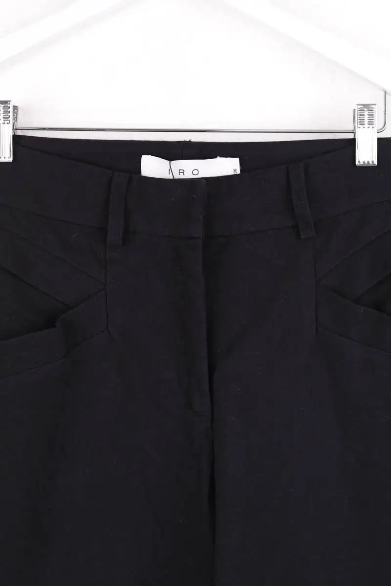 Pantalon Iro Noir en Viscose