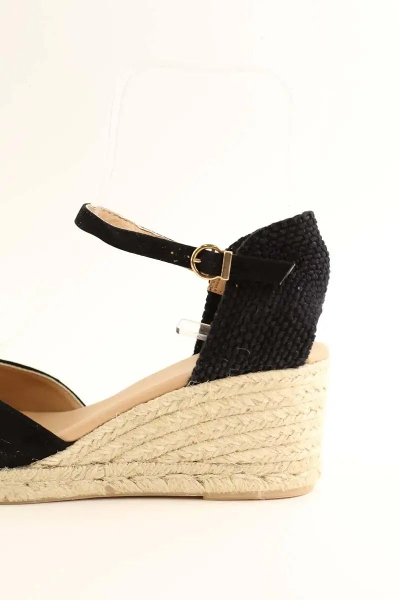 Sandales LK Bennett Marissa Noir en Daim