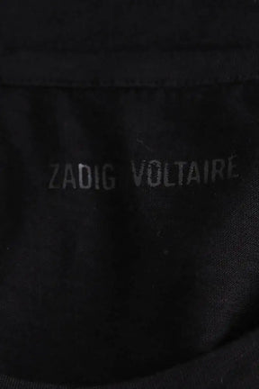T-shirt Zadig & Voltaire Noir en Coton