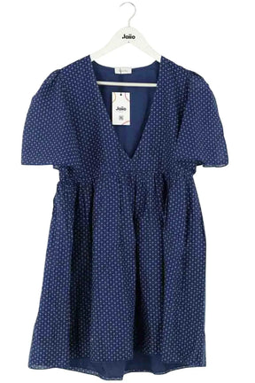 Robe American Vintage Bleu en Coton, taille S - Seconde Main