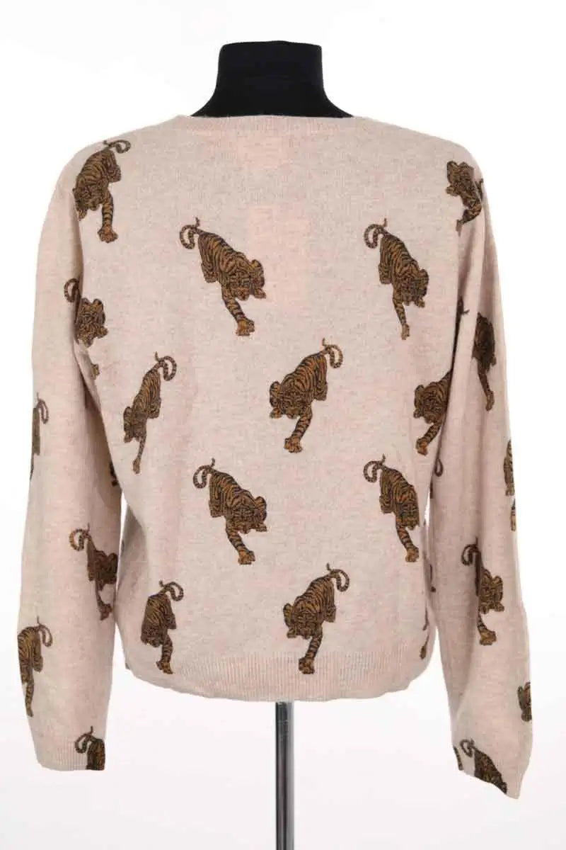 Pull Notshy Beige en Cachemire