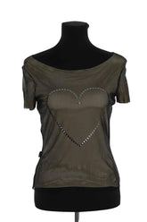 Top sans manche Moschino  Beige