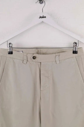 Pantalon droit Ami Beige en Coton