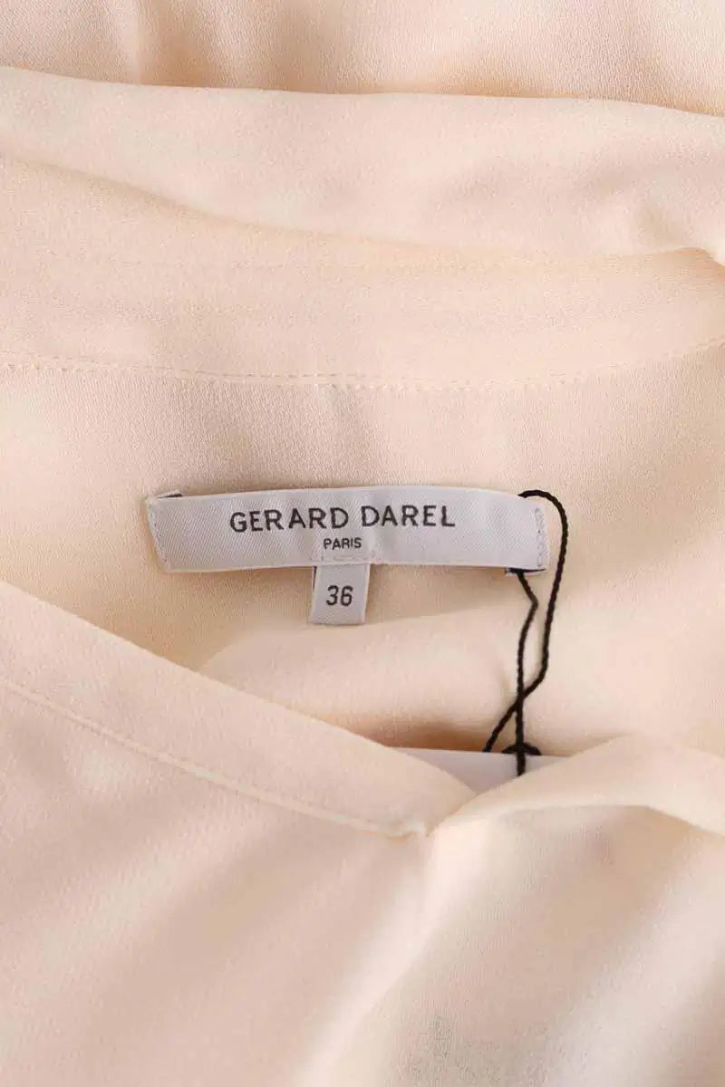 Blouse Gerard Darel Ecru en Viscose