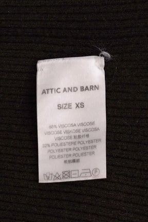 Pull Attic And Barn Marron en Viscose