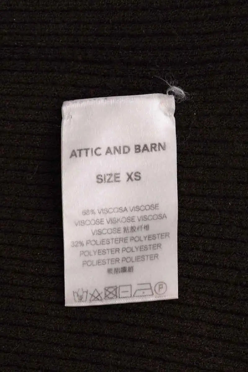 Pull Attic And Barn Marron en Viscose