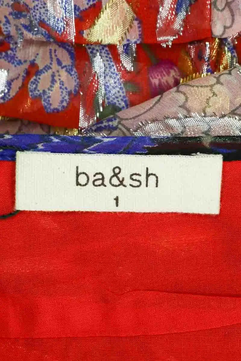Robe Ba&Sh Rouge en Soie