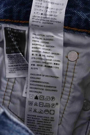Jupe Levi's Bleu en Coton