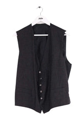 Gilet Berluti Anthracite en Laine, taille XXXL - Seconde Main