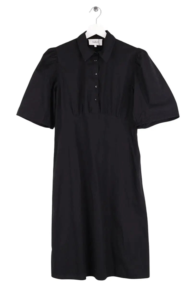 Robe Ba&Sh Noir en Coton, taille M - Seconde Main