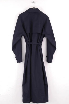 Trench-coat The Frankie Shop ANDERSON Marine en Coton