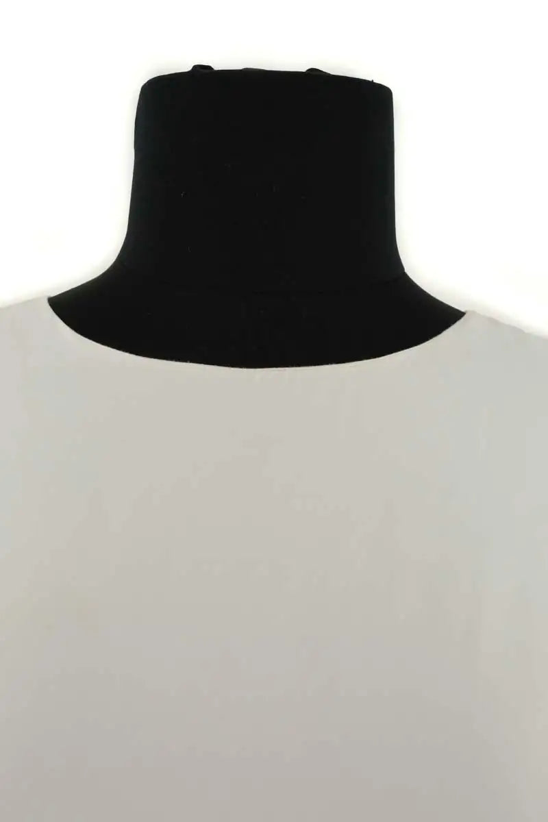 Robe Maje Blanc en Viscose