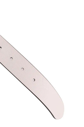 Ceinture Ralph Lauren Blanc en Cuir