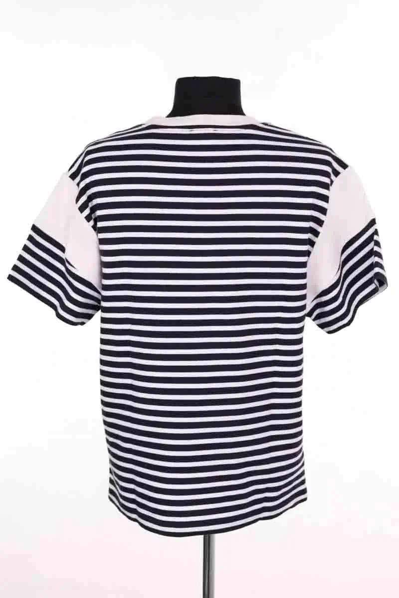 T-shirt Claudie Pierlot Bleu en Coton
