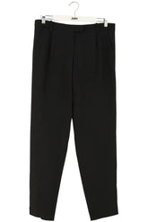 Pantalon droit Maje Noir en Synthétique, taille M - Seconde Main