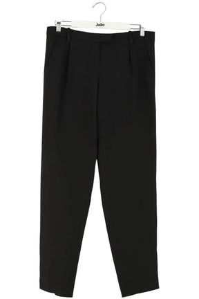 Pantalon droit Maje Noir en Synthétique, taille M - Seconde Main